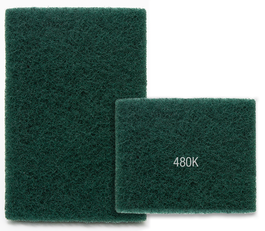 ACS Green General Purpose Scouring Pad 6"x9" Medium Duty | 6/10 cs (60/Case)
