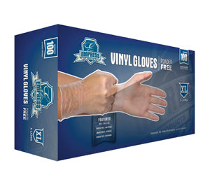 Empress Powder-Free Vinyl Gloves, Extra Large, 10 x 100/Case
