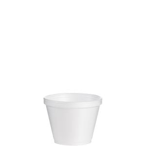 Dart 12SJ20 Foam Food Containers, 12 oz, 20 Packs of 25 (500/Case)