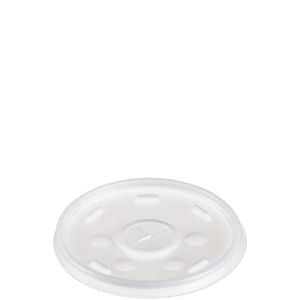 Dart 12SL Translucent Straw Slot Lid | 10/100 cs (1,000/Case)