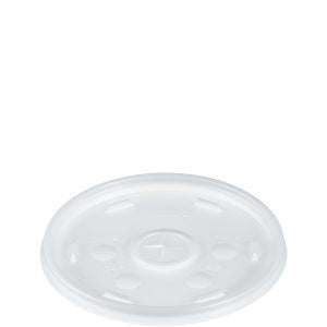 Dart Translucent Straw Slot Lid | 10/100 cs (1,000/Case)