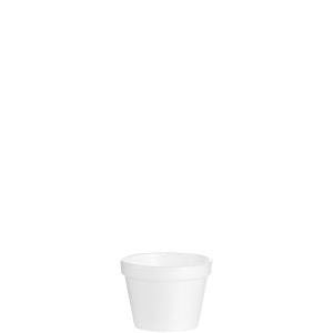 Dart 4J6 Foam Food Containers, 4 oz, 1,000/Case