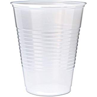 Fabri-Kal 12 oz RK Translucent Cups, 6.1 g, 20/50 Case