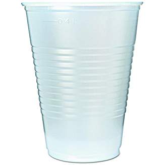 Fabri-Kal 16 oz RK Translucent Cups, 8.7 g, 20/50 Case