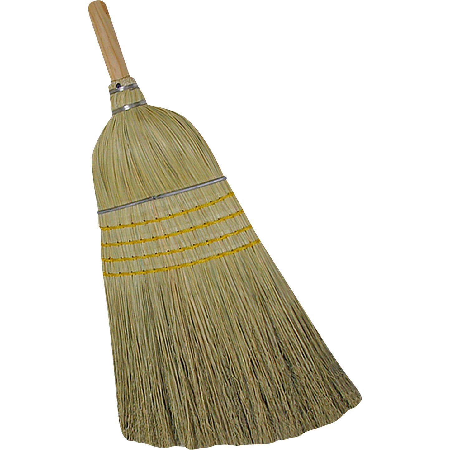 Performance Plus , #35 Warehouse Broom Blended , 42" X 1-18" Clear Handle , 6 / cs