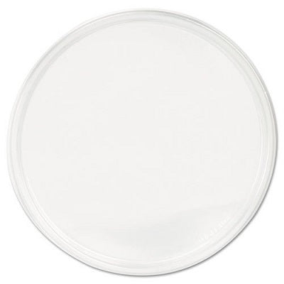 Fabri-Kal Clear Polypro Cup Lids for 6–32 oz Cups, 10/50 Case