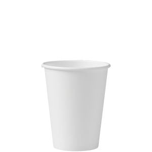 Solo Cup 12 oz White Paper Hot Cup | 20/50 cs (1,000/Case)