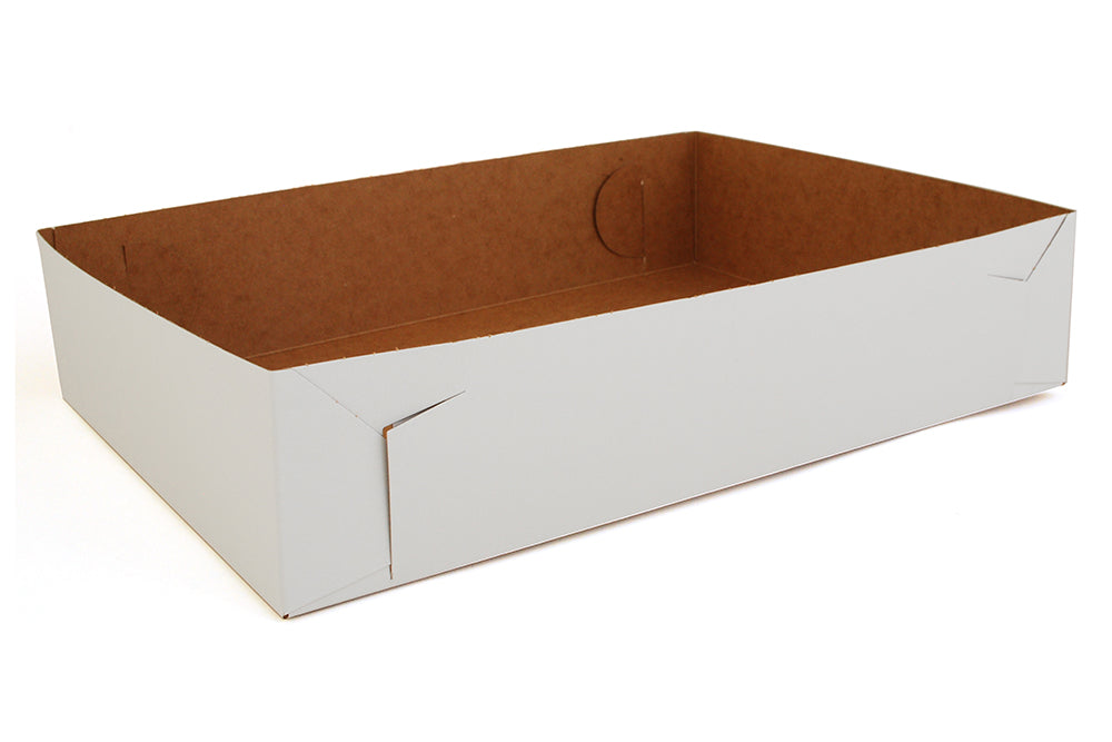 Southern Champion White Paperboard Donut Box 14"x10"x3" | 250/Case