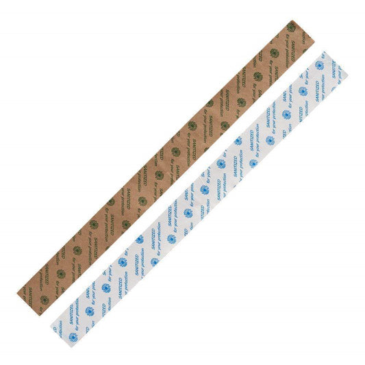 Fischer Printed Toilet Seat Bands, Stock Design, 1.5 x 16 Inches, 1,000/Box