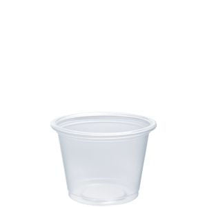 Dart , Portion Container , 1 oz  Clear , 20 / 125 cs