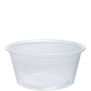 Dart , Portion Container , 3 1/4 oz Clear , 20 / 125 cs