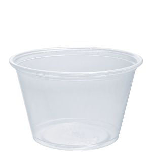 Dart , Portion Container , 4 oz   Clear , 20 / 125 cs