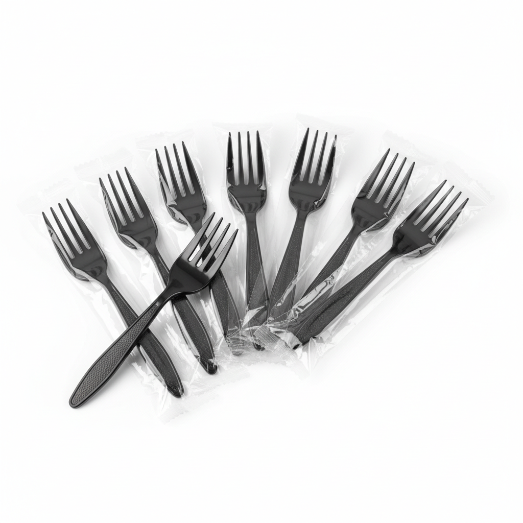 Empress Heavy Weight Black Forks Product Shot