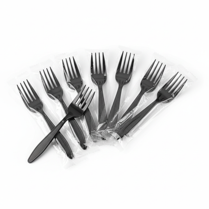 Empress Heavy Weight Black Forks Product Shot