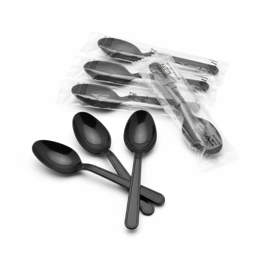 Empress Heavy Weight Black Teaspoons Product Shot